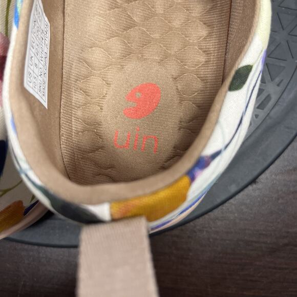 UIN Womens Size 10.5 RICH BLOOMS TOLEDO Slip On Shoes Canvas Casual Loafer - Picture 6 of 10